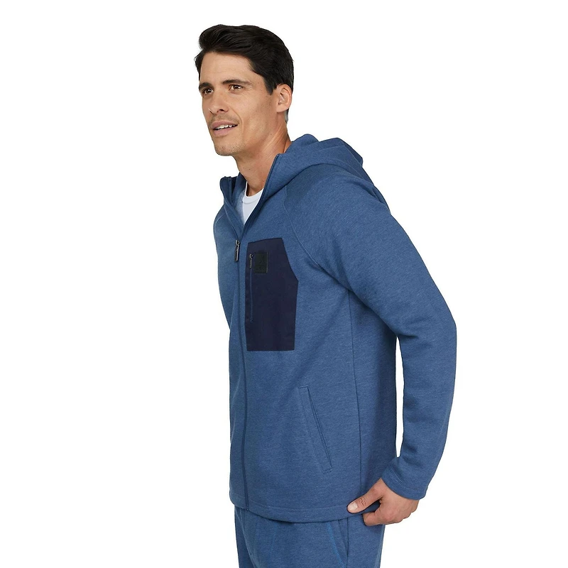 Sweat à capuche zippé en molleton MEXX pour hommes