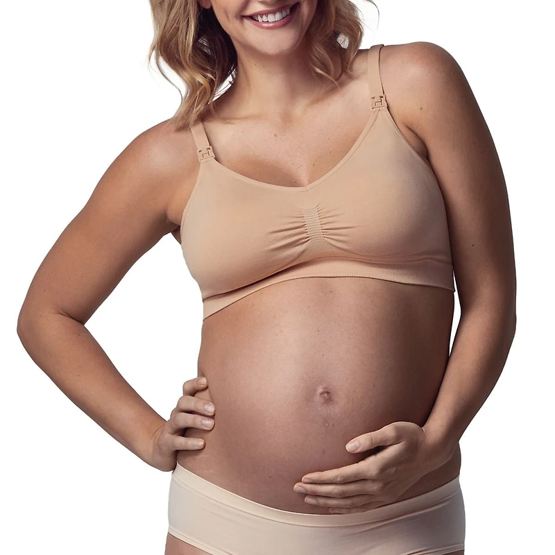 belly-to-babe by Bravado Designs Easy Everyday Wireless Medium Support Maternity And Nursing Bra, Sizes S-XL