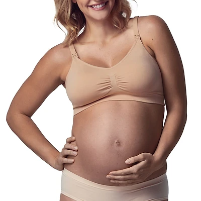 belly-to-babe by Bravado Designs Easy Everyday Wireless Medium Support Maternity And Nursing Bra, Sizes S-XL