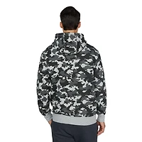 Sweat à capuche en molleton à imprimé camouflage MEXX pour hommes