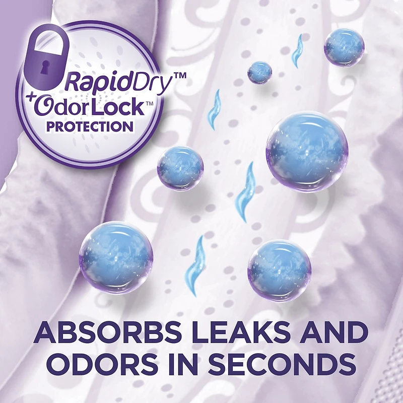 Always Discreet, Incontinence Pads, Moderate, Long Length