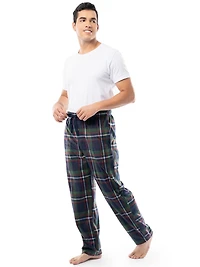 Pantalon lounge en molleton pour homme Fruit of the Loom, vert, bleu et rouge Taille S, M, L et XL
