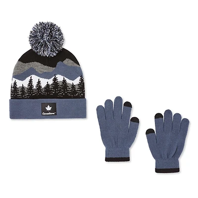 Canadiana Adult Gender Inclusive Hat 2-Piece Set