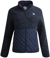 Reebok Women's Sherpa and Diamond Quilt Mix Jacket