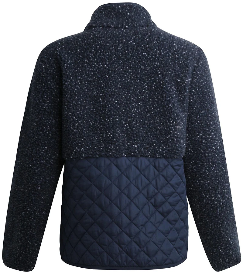 Reebok Women's Sherpa and Diamond Quilt Mix Jacket