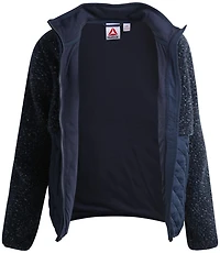 Reebok Women's Sherpa and Diamond Quilt Mix Jacket