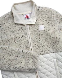 Reebok Women's Sherpa and Diamond Quilt Mix Jacket