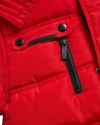 Reebok Boys' Puffer Coat with Shape Retention Fabric, Reebok Boy's Coat