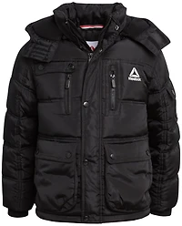 Reebok Boys' Puffer Coat with Shape Retention Fabric