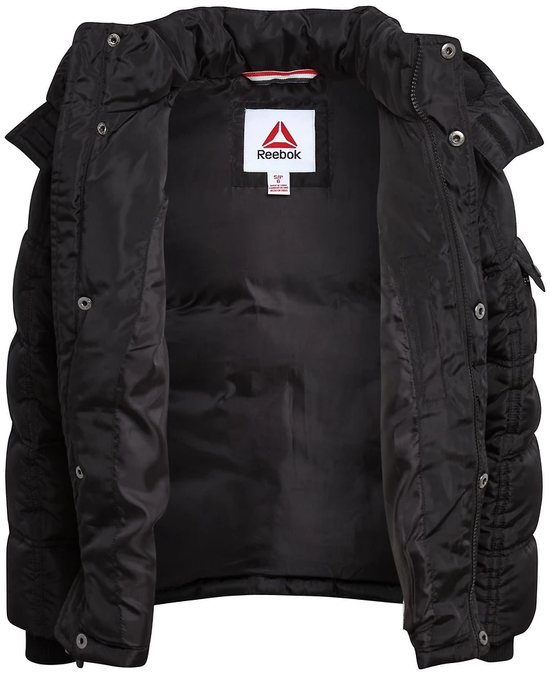 Reebok Boys' Puffer Coat with Shape Retention Fabric