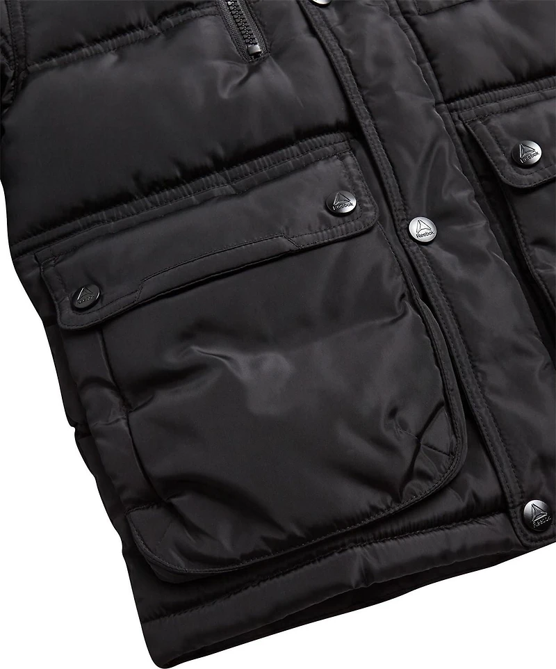 Reebok Boys' Puffer Coat with Shape Retention Fabric