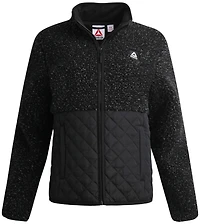 Veste pour femmes Reebok en mélange Sherpa et matelassé losanges