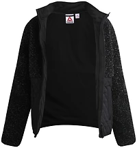 Veste pour femmes Reebok en mélange Sherpa et matelassé losanges