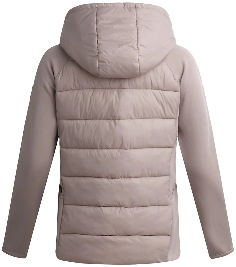 Veste pour femmes Reebok en maille extensible et tissu matelassé isolant