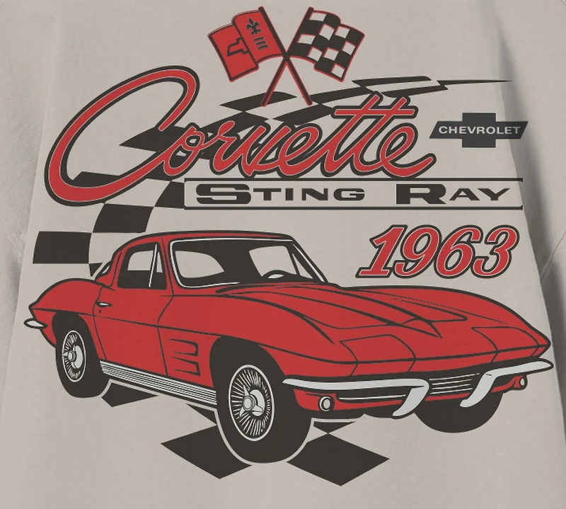 CORVETTE BOYS TEE, CORVETTE T-SHIRT