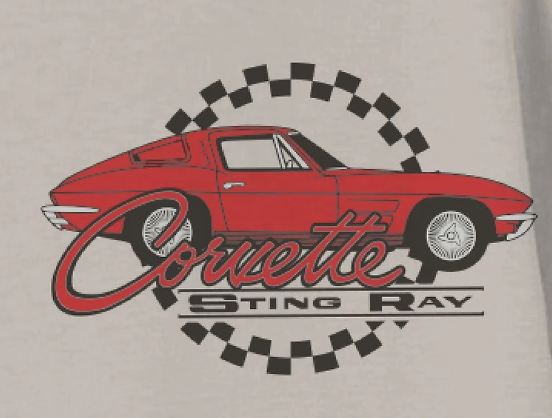 CORVETTE BOYS TEE, CORVETTE T-SHIRT