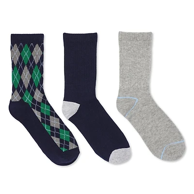 Lot de 3 paires de mi-chaussettes George pour femmes Pointures 6-10