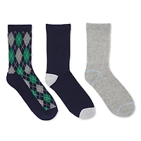 Lot de 3 paires de mi-chaussettes George pour femmes Pointures 6-10