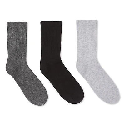 Lot de 3 paires de mi-chaussettes George pour femmes Pointures 6-10