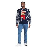 George Men's Holiday Novelty Sweater, Sizes S-XL