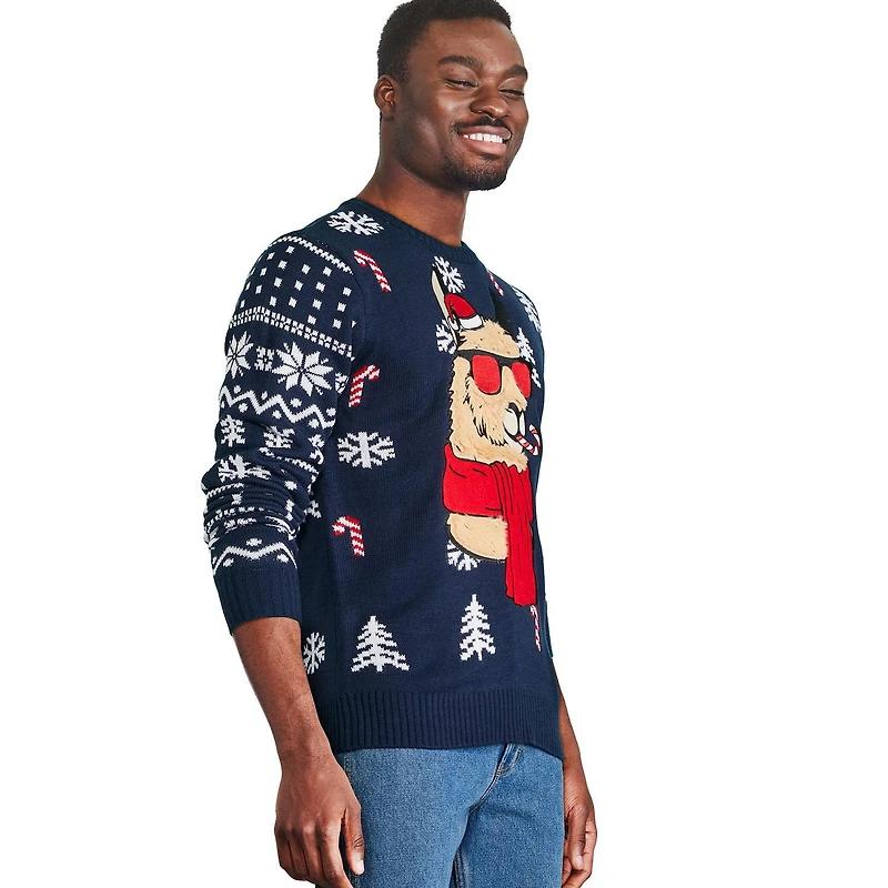 George Men's Holiday Novelty Sweater, Sizes S-XL