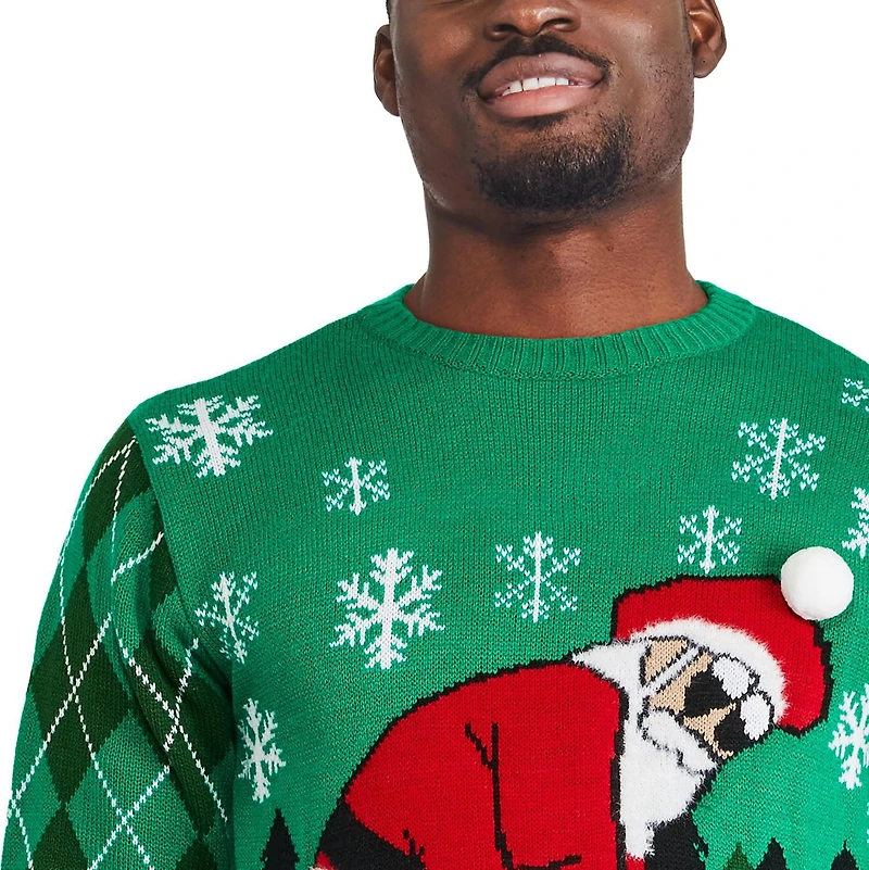 George Men's Holiday Novelty Sweater