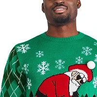 George Men's Holiday Novelty Sweater