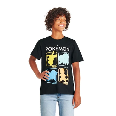 Pokemon Boys' Short Sleeve Tee, Sizes XS-L