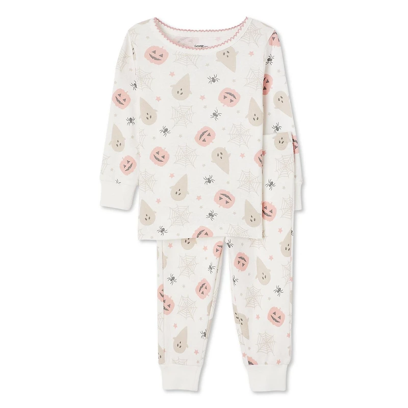 George Baby Girls' Pajama 2-Piece Set