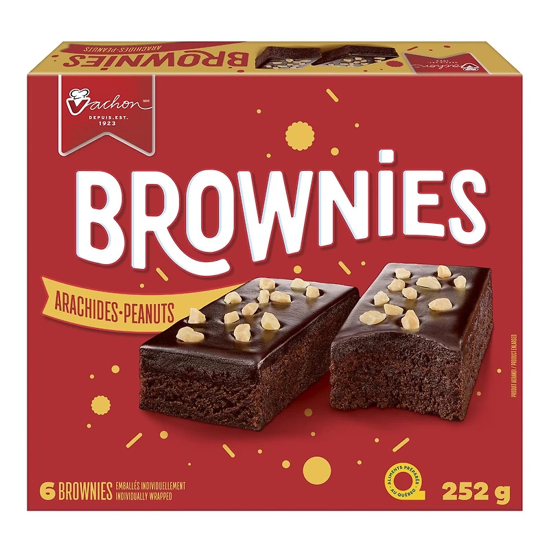 Vachon® Brownies with Peanuts