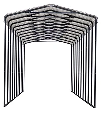 Abri d’auto Arrow, 14x47x14, charbon