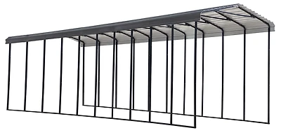 Abri d’auto Arrow, 14x47x14, charbon