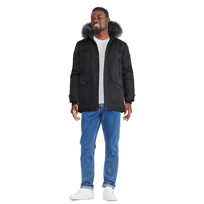 Parka long Zero Tolerance pour hommes Tailles P-2XL