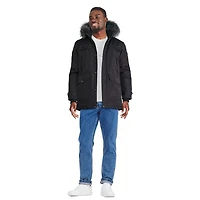 Parka long Zero Tolerance pour hommes Tailles P-2XL