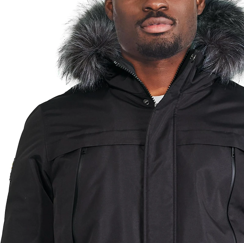 Parka long Zero Tolerance pour hommes Tailles P-2XL