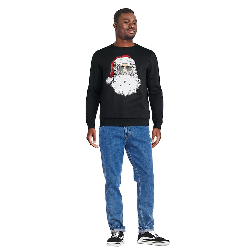 George Men's Light Up Holiday Popover, Sizes S-XL