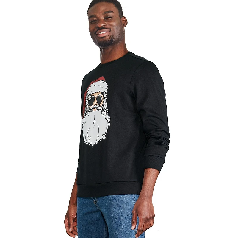 George Men's Light Up Holiday Popover, Sizes S-XL