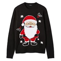 George Men's Holiday Novelty Sweater, Sizes S-XL