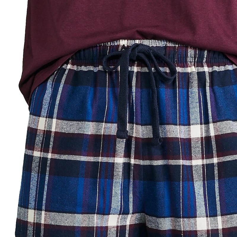 George Men's Raglan Pajama 2-Piece Set, Sizes S-2XL