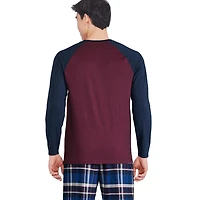 George Men's Raglan Pajama 2-Piece Set, Sizes S-2XL