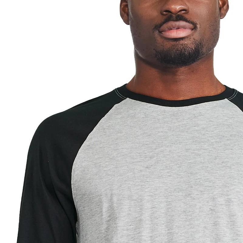 George Men's Raglan Pajama 2-Piece Set, Sizes S-2XL