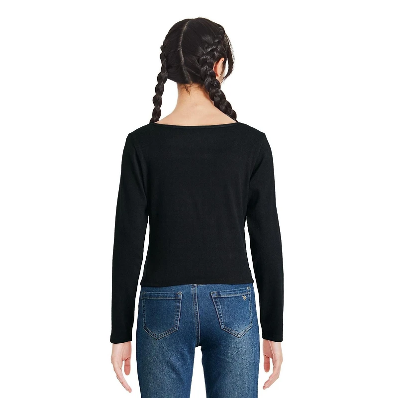 Justice Girls' Seamed Top, Sizes XS-XL