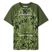 Minecraft Boys' Short Sleeve Tee, Sizes XS-XL
