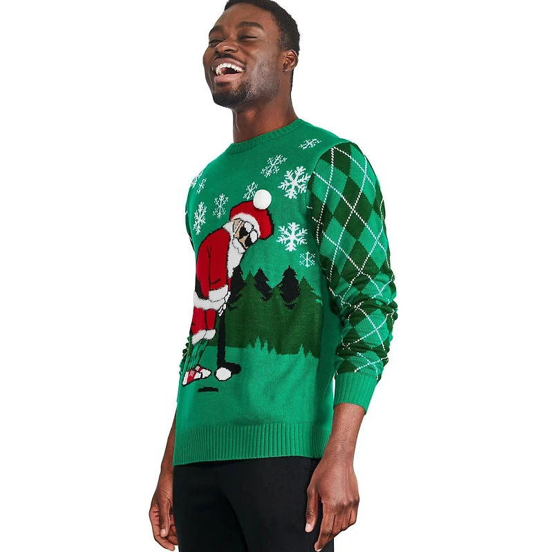 George Men's Holiday Novelty Sweater