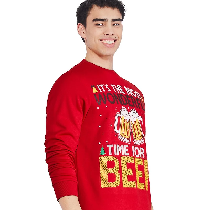 Chandail des fêtes lumineux George pour hommes