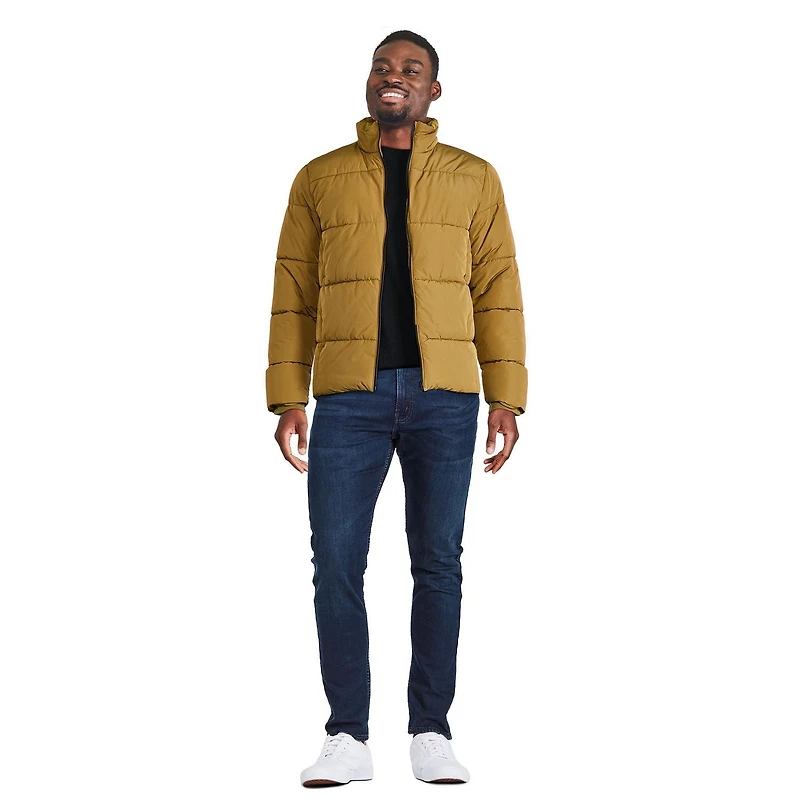 George Men's Puffer Jacket, Sizes S-2XL