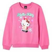 Chandail lumineux Hello Kitty pour filles Tailles TP–TG