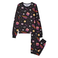 WNBA Barbie Girls' Pajama 2-Piece Set
