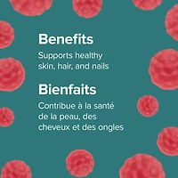 Webber Naturals Biotine Gélifiés, 2 500 mcg 60 gélifiés