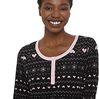 George Women's Waffle Knit Nightshirt